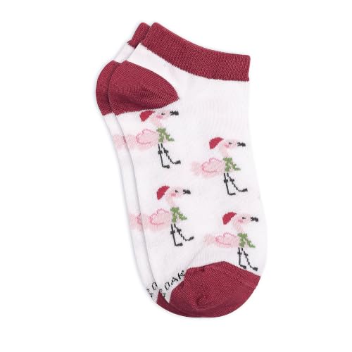 Image of Mint & Oak Low Cut Ankle Women Socks, Christmas Gift Quirky Socks For Friends, Cute Funky Socks, Christmas Secret Santa Gifts For Women