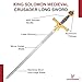 Armory Replicas™ - Medieval 10th Century King Solomon Templar Sword - Perfect for Collectors and Enthusiasts