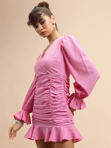 Image of Ketch Women Casual FIT Pink Dress