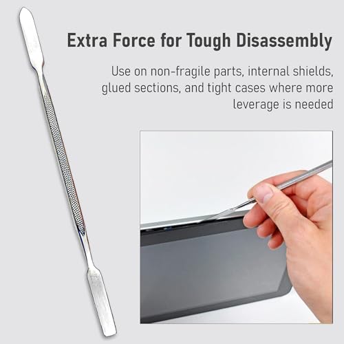 Image of HowFixit 12-in-1 Electronics Opening Tool Kit, Professional Anti-Static Spudger Set with Plastic & Metal Pry Tools for Laptop, MacBook, PC, PS4, PS5, Xbox, Switch, Controller Repair