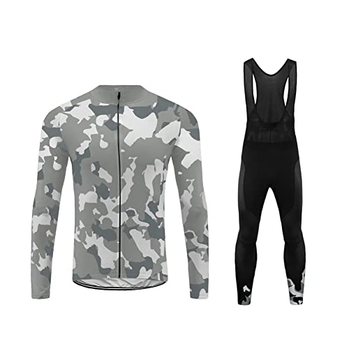 Sports Wear Bike Wear Ciclismo Maillot Winter Térmico Hombres Jersey Culote Bib Pantalones Largos Mangas Largas Bodies Ciclismo Ropa Maillot para Deportes al Aire Libre Ciclo Bicicleta Cover