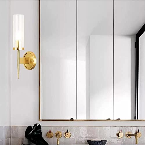 Aplique de pared interior de cobre WQHPLMD, decoración elegante para salón 6