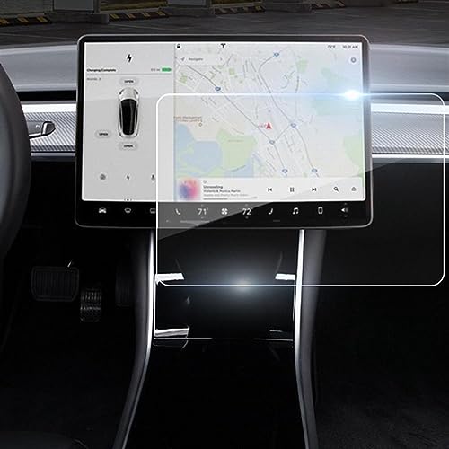 Film protecteur d'écran central GPS Tesla Model 3 anti-rayures 15 17 pouces