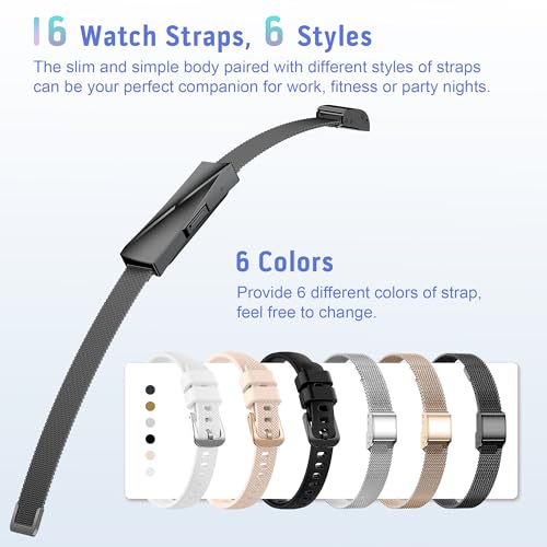 Ruopoem Reloj Deportivo con 170 Deportes, GPS Pulsera Actividad con IP68 SpO2 Monitor de Sueño Podómetro Smartwatch, Reloj Inteligente Mujer con Notificación Bluetooth - imagen 7