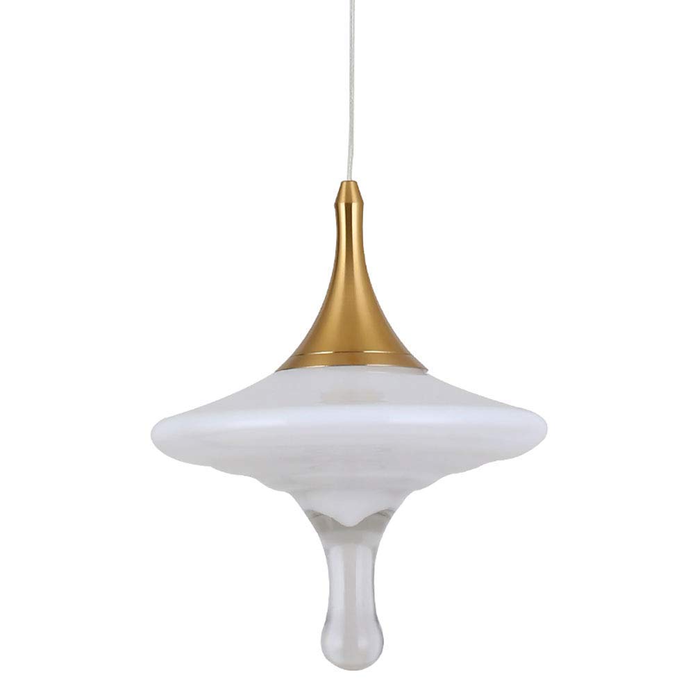 Lámparas de techo en metal de aluminio y cristal opal soplado estilo Art Deco moderno