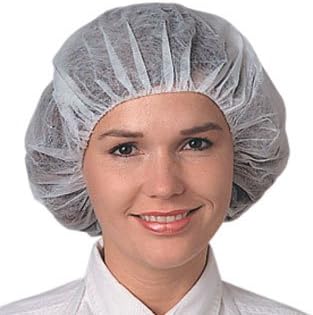 Bouffant Caps Disposable, Polypropylene 19" | 100/Pack (1 Pack)