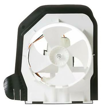 Replacement WR17X24348 Condenser Fan Motor Shroud Assembly for GE Hotpoint Refrigerators AP5985125, 4547058, PS11721902, WR17X21162, WR17X29373