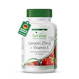 Fairvital | Lycopin Kapseln mit Vitamin E - 90 Kapseln