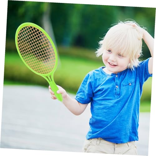 Raqueta de tenis grande verde para deporte interior y exterior miniatura 4