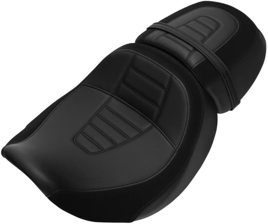 Driver & Passenger Seat Compatible With Automotive Motorcycle Parts CVO Street Road 2023 2024(02BK)