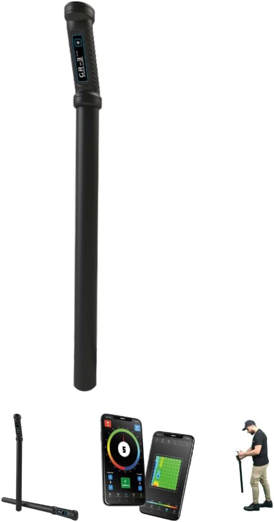 GROUNDTECH GR3 Plus Deep Seeking 3D Metal Detector – Dual Sensor