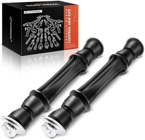 A-Premium 2Pcs Front Sway Bar Links Stabilizer Bar Links, Compatible with Chevrolet & GMC & Cadillac - 2004-2019 - Silverado 1500 Sierra 1500 Tahoe Suburban 1500 Avalanche Yukon Escalade