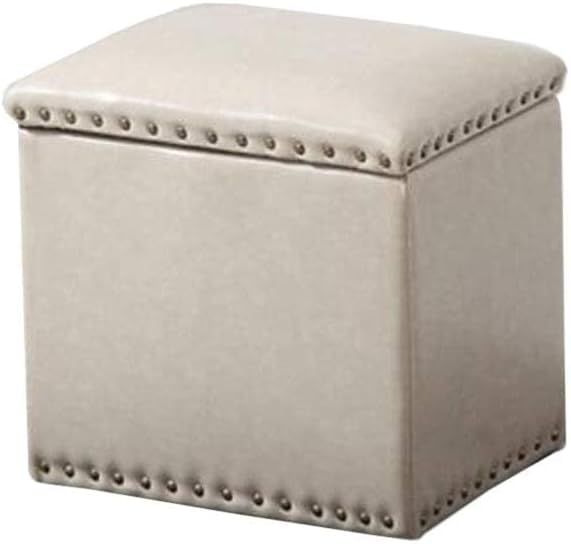 Repose-Pieds Ottoman pour Ranger le Désordre de la Chambre Facilement