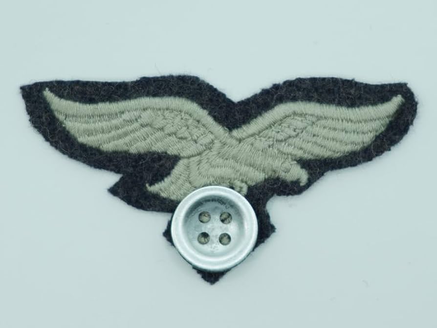 Amazon.co.jp: ナチスドイツ軍空軍用帽章 アドラー Luftwaffe降下猟兵