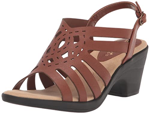 Sandale à Talon Jira Easy Street Femme - Nu-pieds Élégants en Noir