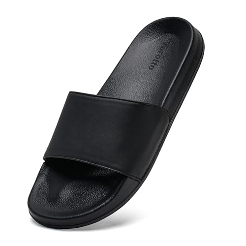 Torotto Herren Badelatschen Sommer Slippers Hausschuhe Schlappen Weiche...
