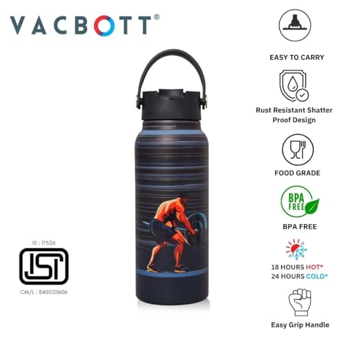 Image of Clay Craft Water Bottle Stainless Steel Sports Bottle|Double Walled 18 Hours Hot and 24 Hours Cold Vacuum Insulated Flask 700 ml|Travelling|Lightweight|BPA Free|BIS Certified|1 Year Limited Warranty