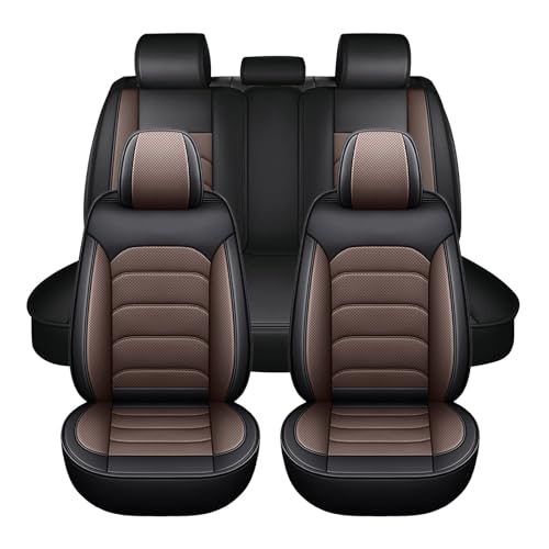 Genérico Fundas Asientos Coche Impermeables para Honda Civic 1999-2025, Front Rear Cushion Cover Automotive Protectors Juegos Cubreasientos Antideslizantes
