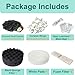 21 PCS Aquarium Media Kits Replacement for Fluval FX4 / FX5 / FX6 Canister Filters, Including Bio-Foam Block, Carbon Sponge Filter, Ceramic Ring, Activated Carbon, Silicone Lubricant, Mesh Bag