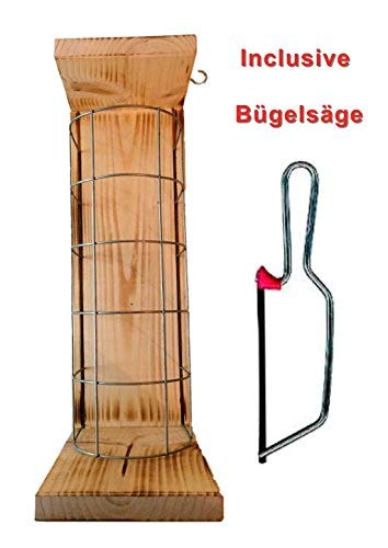 Happy Birthday - Eiserne Reserve Geschenk Gitter mit Franziskaner Biergeschenk mit Säge - Geburtstag Geschenk, Geschenkideen für Männer Frauen, Geschenke zum Geburtstag