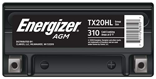 Energizer ETX20HL Tx20Hl Agm Motorcycle And Atv 12V Battery thumb #4