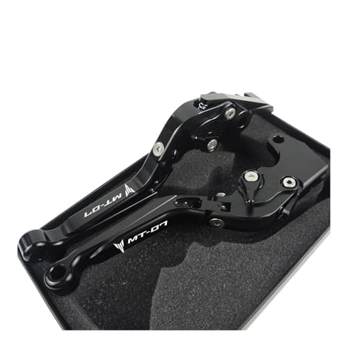 Leviers de frein et d'embrayage réglables MT07 en aluminium CNC robuste