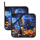 Protection thermique : Les matériaux isolants épais permettent une manipulation sûre des ustensiles de cuisine, des plats de cuisson et des plaques de cuisson chauds, du four ou de la cuisinière.