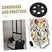 ULTECHNOVO 2pcs Industrial Caster Wheels Heavy Duty Wheel Casters for Shopping Cart Market Trolley Efficient Rolling and Convenient Installation