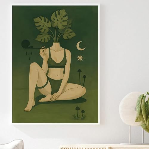 Impression d'art féminin TONGYINLI affiche surréaliste décoration murale vintage