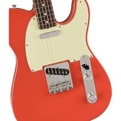 Fender Vintera II ’60s Telecaster RW Fiesta Red – Guitare Électrique - Les Beatles, Paul McCartney, John Lennon, RIngo Starr, George Harrison Fender Vintera II '60s Telecaster RW Fiesta Red - Guitare Électrique – Image 3