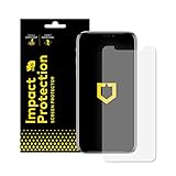 RhinoShield Screen Protector for iPhone Xs Max [Impact Protection] | High Strength Impact Damping/Dispersion Technology - Clear and Scratch/Fingerprint Resistant Screen Protection