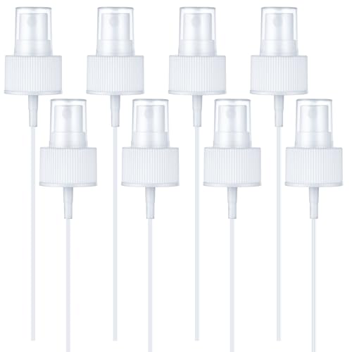 8Pcs Spray Bottle Tops Replacement Spray Nozzle for Bottles Perfume Spray-Bottle Top Fine Mist 24/410 Cap Size Sprayer with 5.5