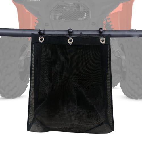 Image of Universal UTV Trash Bag Mesh,Trash Sack for UTV,PVC Mesh Organizer,Compatible with Polaris RZR, Can-Am(24''*16.9''*10.6'')