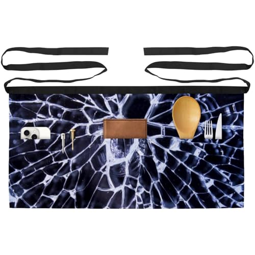 Demi-tablier de cuisine à 3 poches pour ne plus tacher vos vêtements en travaillant