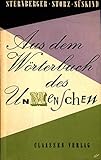  Aus dem Wörterbuch des Unmenschen (Leinen)