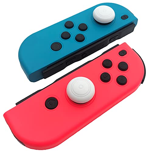 Uushop 4 Colors Silicone Thumb Stick Caps Grip Gamepad Analog Joystick For Nintendo Switch Ns Lite Controller Joy-Con (8 Pieces) #TOP3