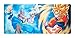 immagine 3Erik® - Tappetino per mouse da gioco XXL Dragon Ball con base in gomma antiscivolo e con rifiniture di alta qualitá, 80x35 cm