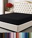 Utopia Bedding Queen Fitted Sheet (Black)