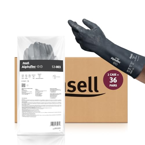 AlphaTec 53-003 �Ód�C�h�~ �ϔM �l�I�v���� ���w�ی� ��Ɨp��� ������ ���[�e�B���e�B ���T�C�N���Y�� M�T�C�Y �u���b�N (36�g)