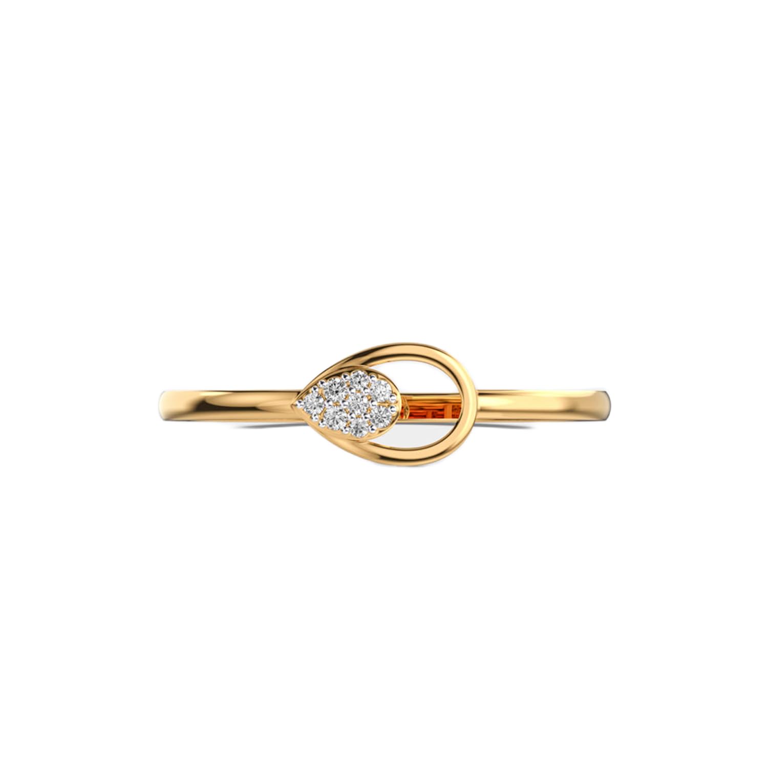 Bague solitaire en argent et moissanite, le cadeau de luxe idéal - 5