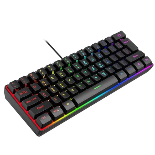Teclado Mecánico Lovskoo 60% Conectividad USB miniatura 2