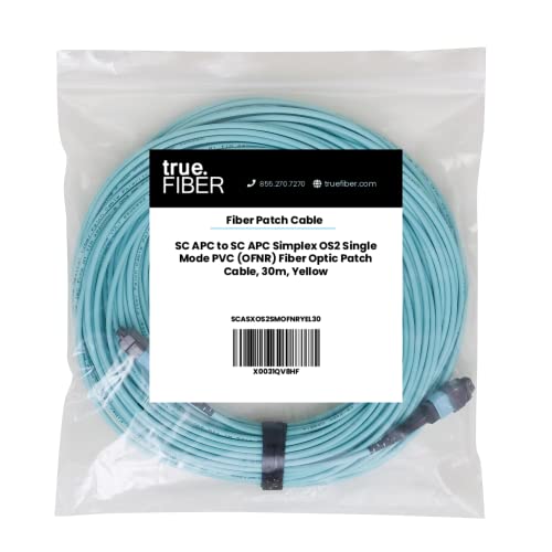 Ficha técnica trueCABLE MTP MPO Elite OM3 MM 12F sin pines F tipo B Polaridad Plenum OFNP LOMMF UL Listed Fiber Patch Cable 30 m 98.42 pies 1 unidad - Fernando Cortés