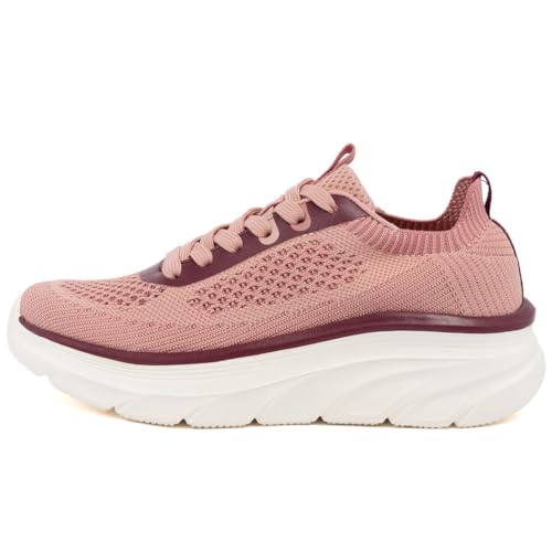 Nautica Women's Fashion Sneaker Lace-Up Running Shoe Casual Max Cushioning Walking Tennis Sneaker2