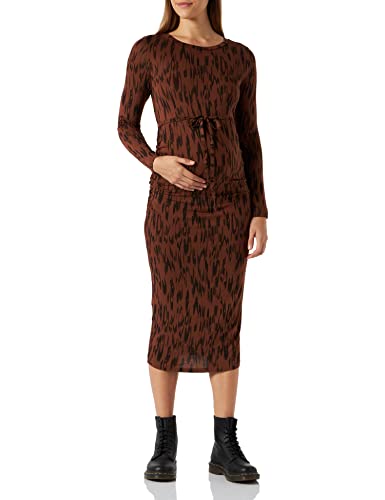 Robe Alva imprimée style décontracté pour le bureau