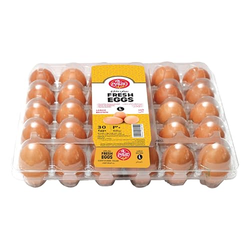 Al Balad Fresh Brown Eggs 30-Pieces Large