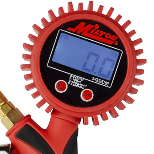 Milton S-568 Heavy-Duty Digital Tire Pressure Gauge With Inflator thumb #1