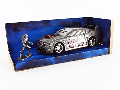 Jada Toys Ford Mustang W/ WAR Machine 1/32 Vehicle