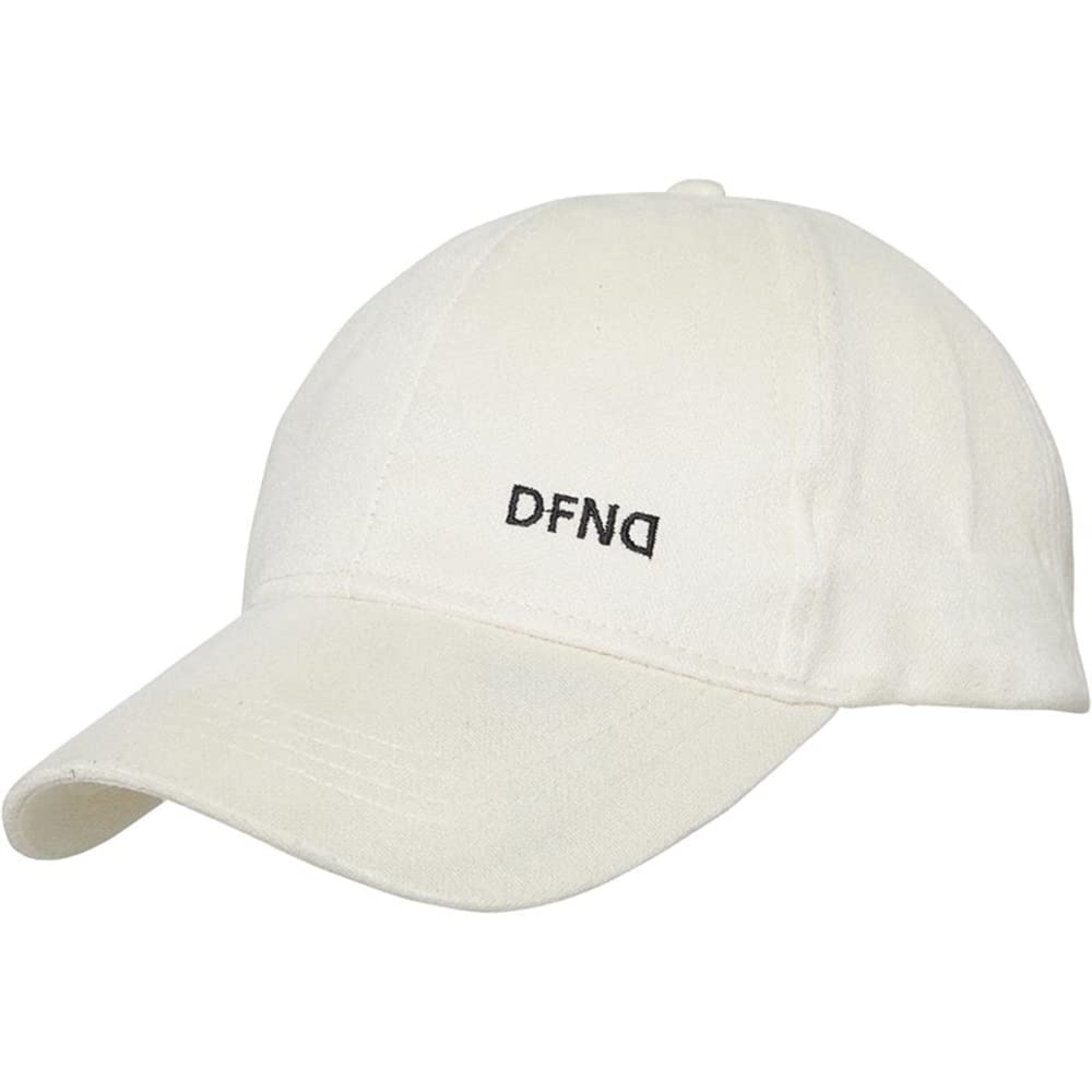 DFND London Mens Adjustable Back Strap Hard Curved Peak Cap