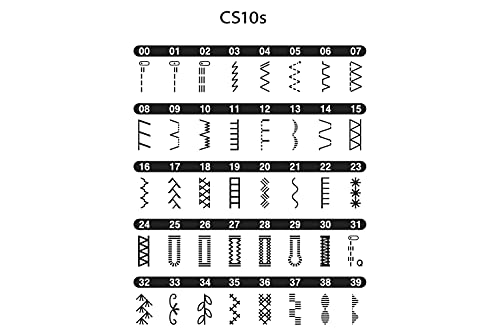 Brother CS10s Sewing Machine, Yellow - 3