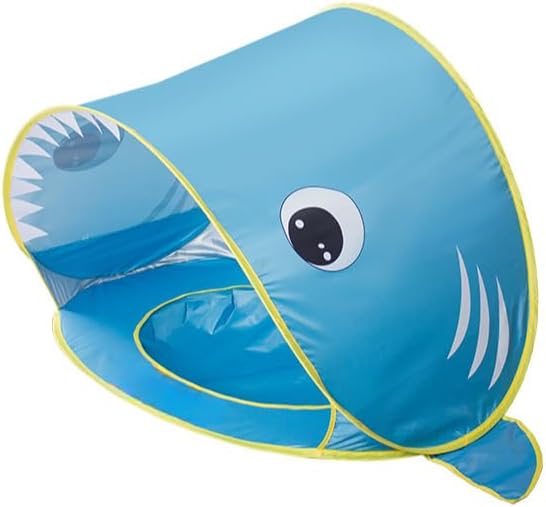 ポップアップテント キッズ ワンタッチテント ビーチテント 簡易テント サンシェード 子供用 可愛い 軽量 便利 防水 通気性 海水